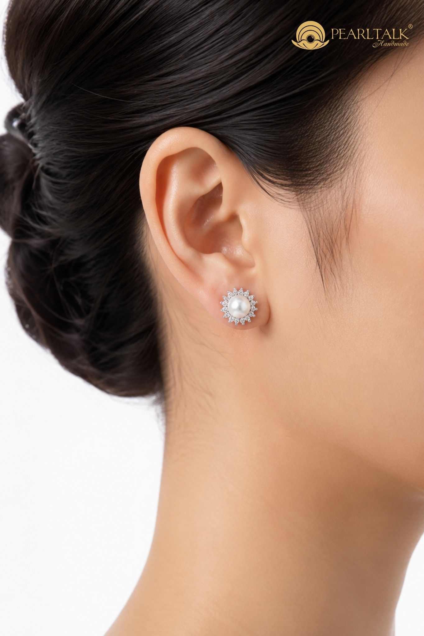 BÔNG TAI BẠC KIỂU BÁN NGUYỆT 2